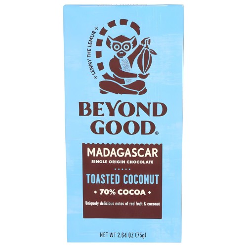 BEYOND GOOD TOASTED COCONUT 70% COCOA