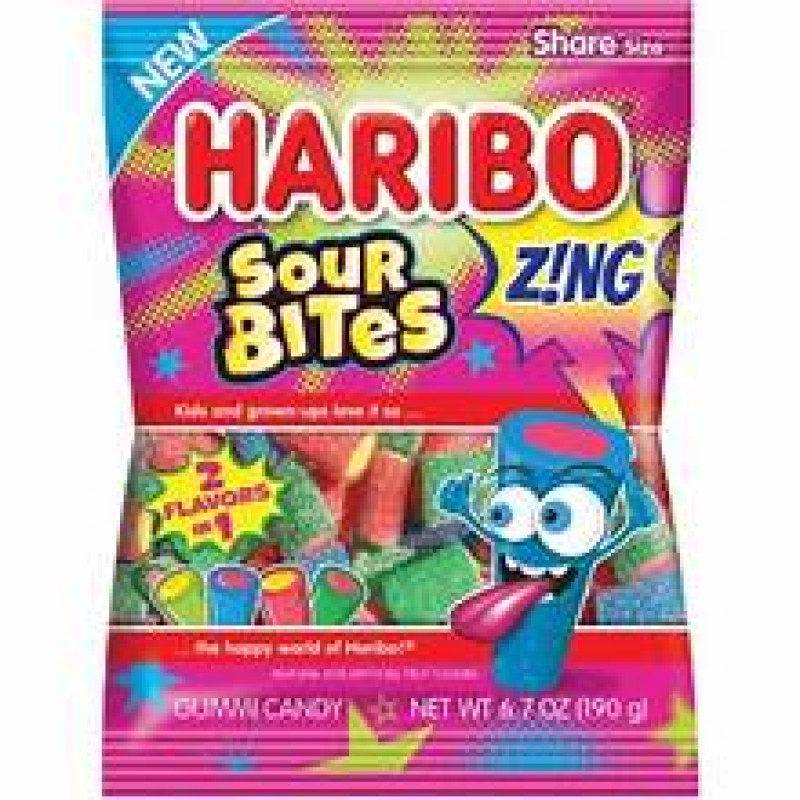 Haribo Gummi Candy Sour Bites