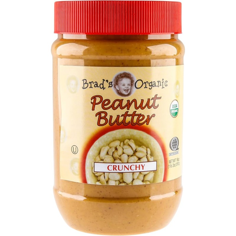 BRADS ORG CRUNCHY PEANUT BUTTER