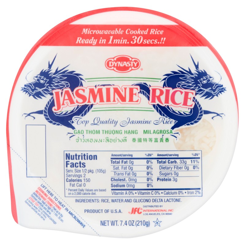 Dynasty PreCooked Jasmine Rice