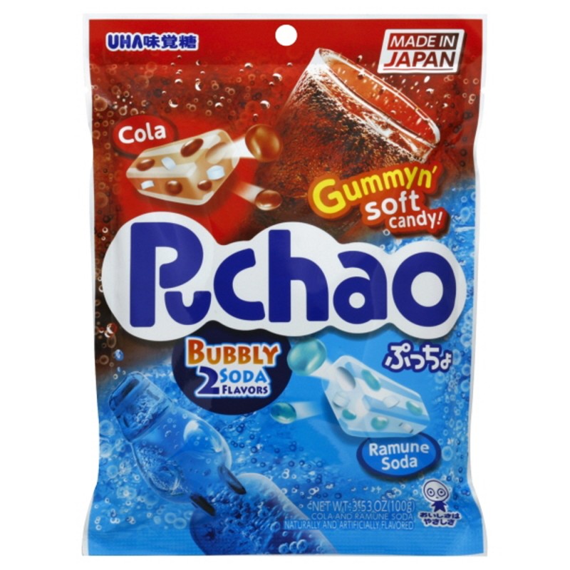 PUCHAO GUMMY N' SOFT CANDY COLA & SODA