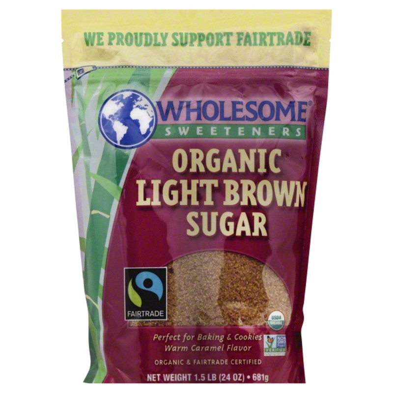 Wholesome Organic Sugar Light Brown