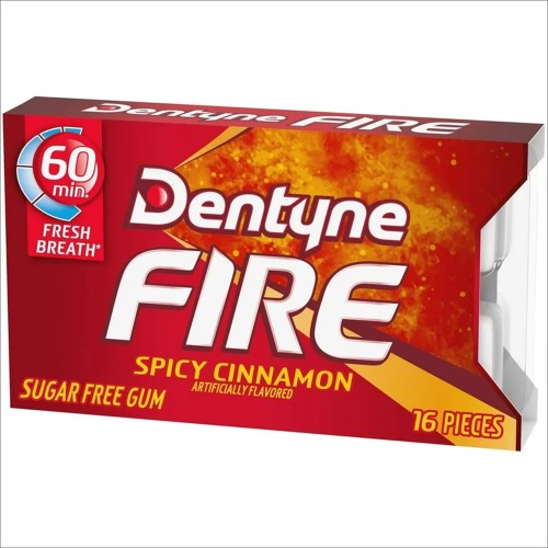 Dentyne Fire Gum Spicy Cinnamon