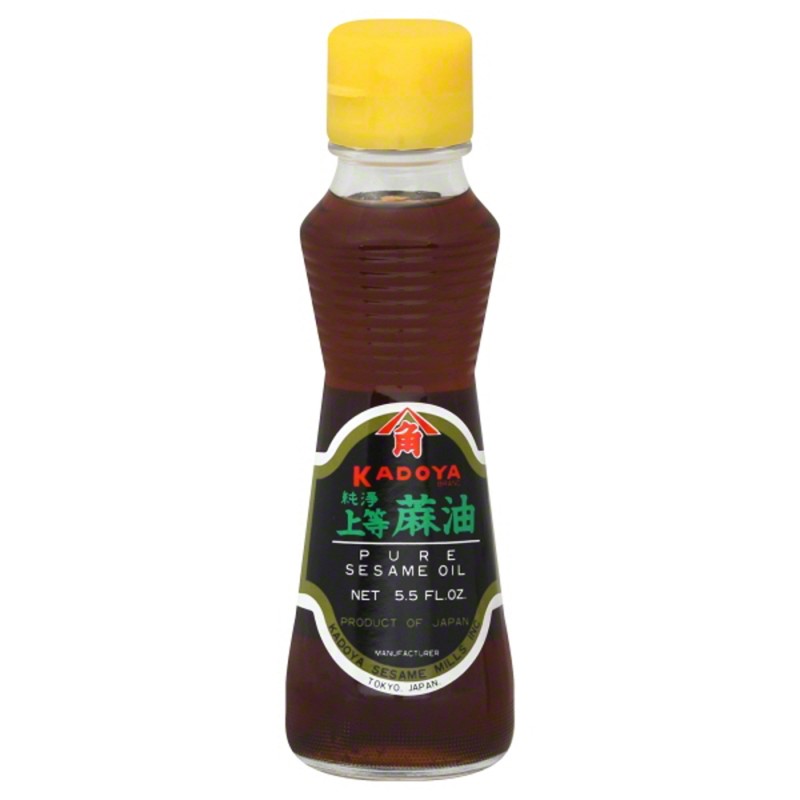 KADOYA PURE SESAME OIL 5.5 FL.OZ.