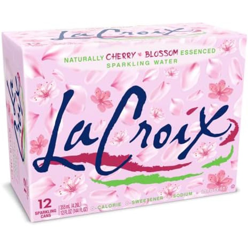 Lacroix® Cherry Blossom Naturally Essenced Sparkling Water