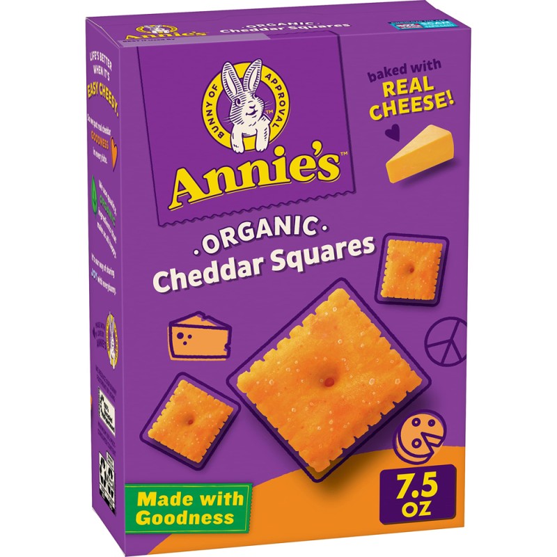 Annie's Organic Cheddar Squares