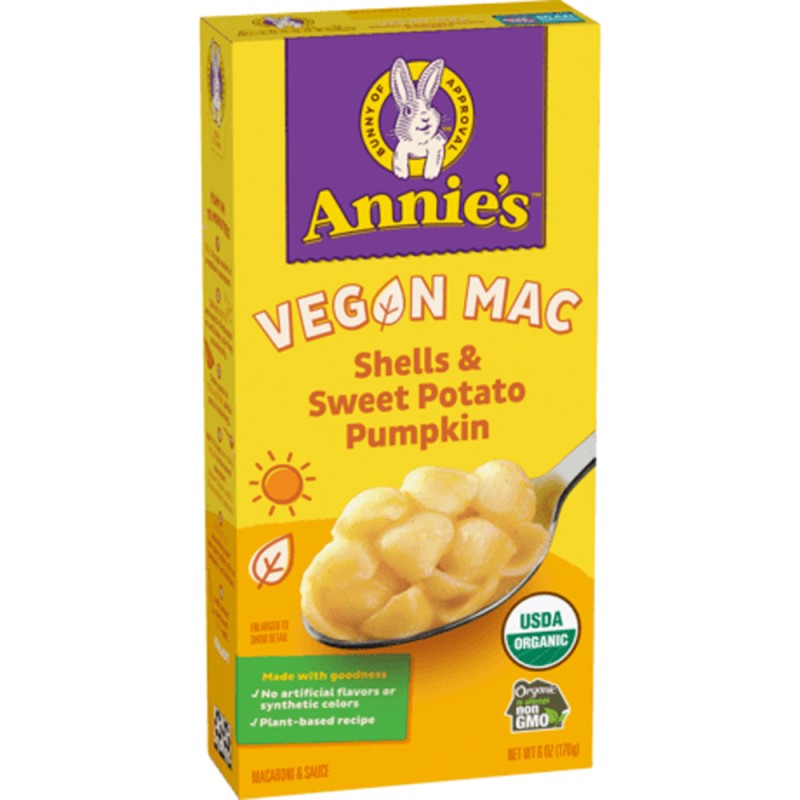 Annie's Vegan Shell & Sweet Potato