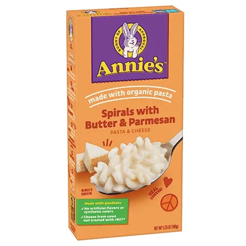 Annie's Spirals With Butter & Cheese