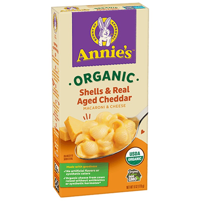 Annie's Organic Shells & Real Aged Cheddar