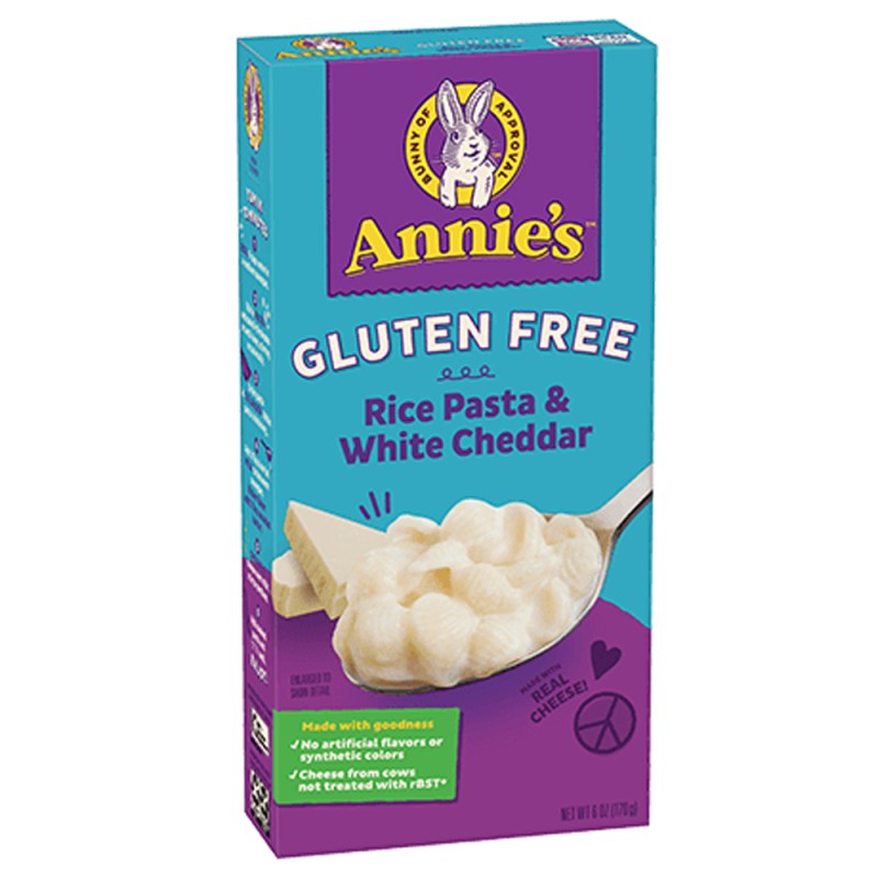 Annie's Gluten Free Rice Pasta Shells & White Cheddar