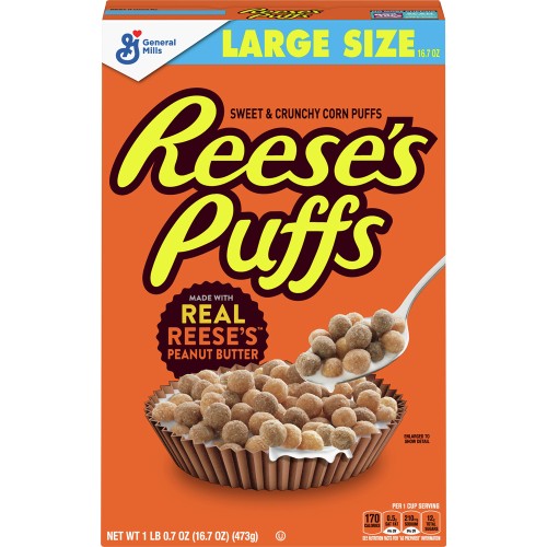 General Mills Reeses Puffs Cereal