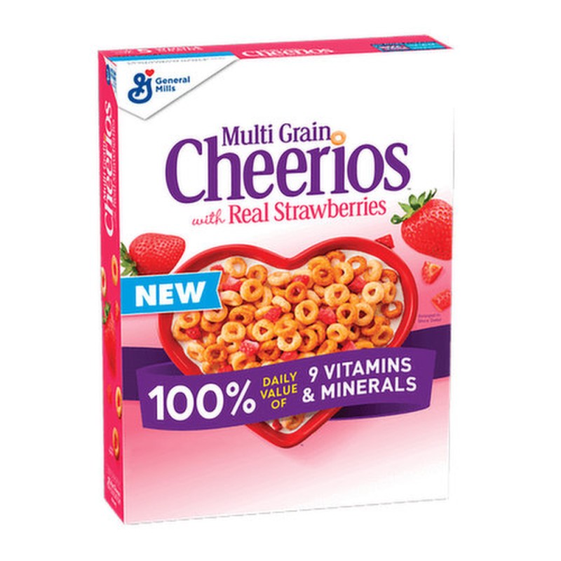 Multi Grain Cheerios Real Strawberries