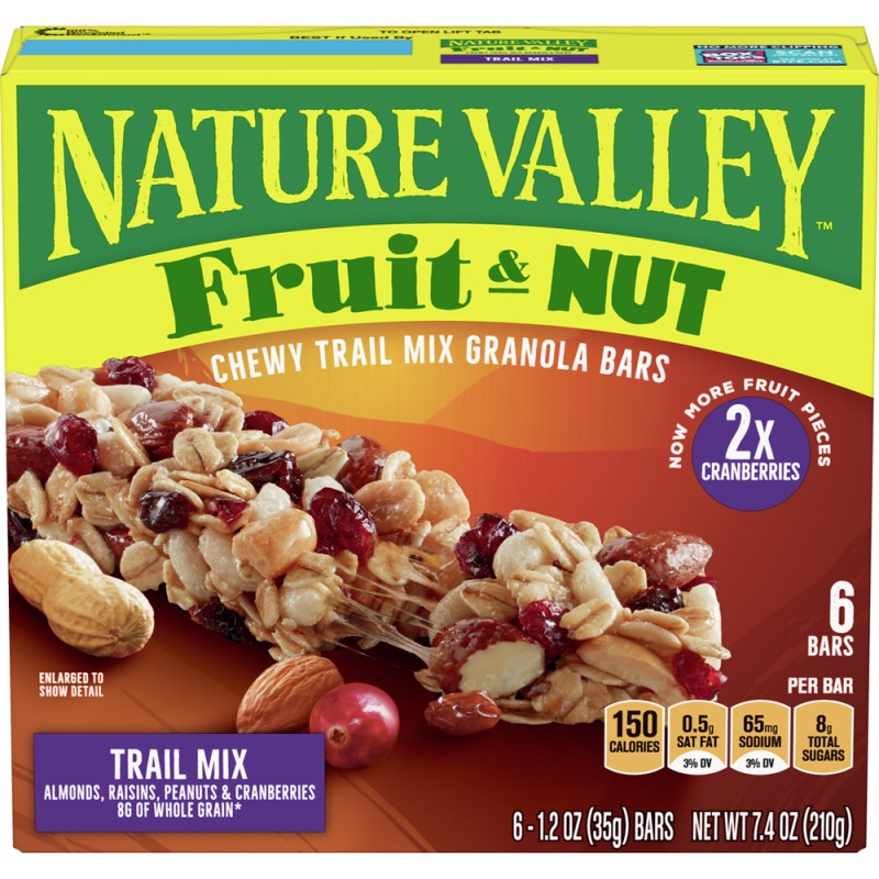 Nature Valley Fruit & Nut Trail Mix Chewy Granola Bars