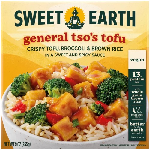 Sweet Earth Bowl General Tso's Tofu