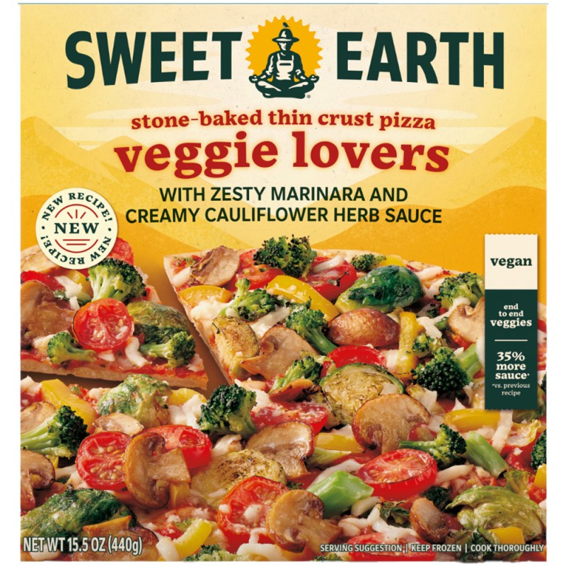 SW EARTH PIZZA VEGGIE LOVERS