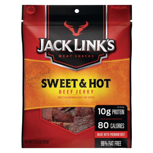 JACK LINK'S SWEET & HOT BEEF JERKY