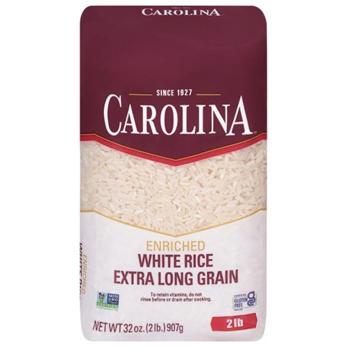 CAROLINA WHITE RICE EX. LONG GRAIN