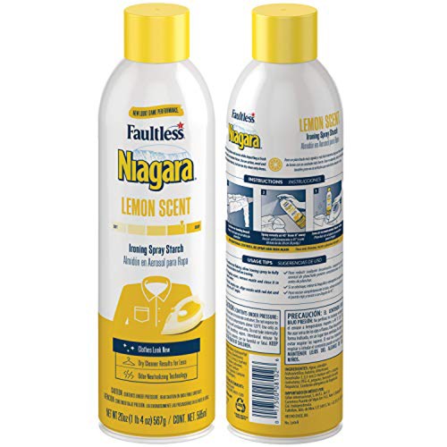 Niagara Ironing Spray Starch Lemon