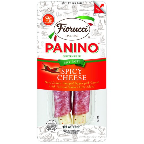 Fiorucci Panino Hard Salami & Pepper Jack