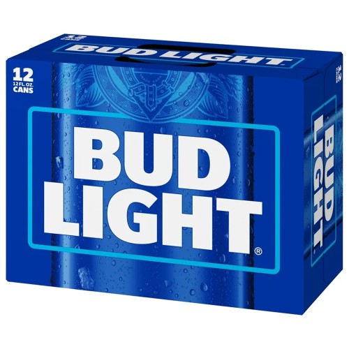 Bud Light Beer 12floz 12 cans