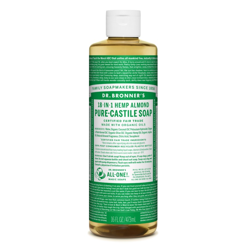 Dr. Bronner's Hemp Almond Castile Soap