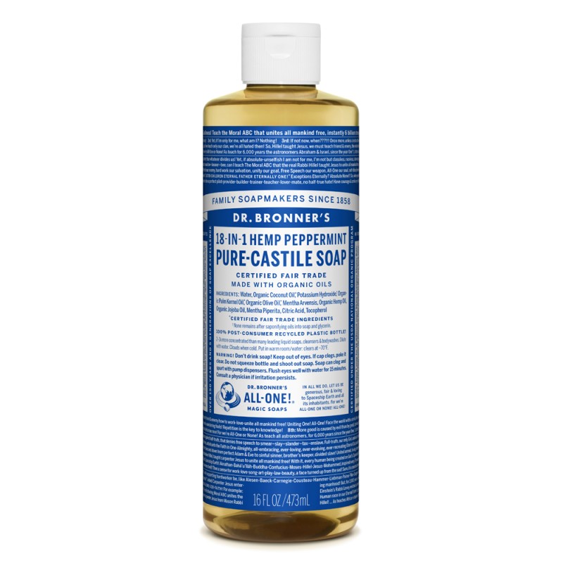 DR .BRONNER'S HEMP PEPPERMINT SOAP