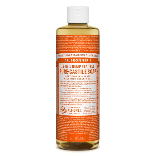 Dr. Bronners's Hemp Tea Tree Castile Soap