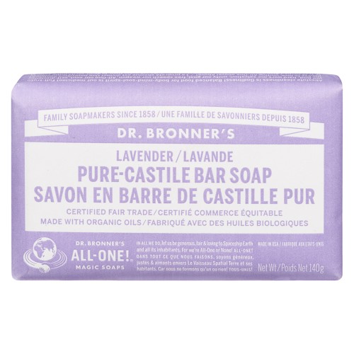 Dr. Bronner's Castile Bar Soap Lavender