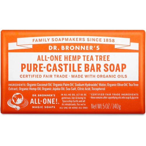 Dr Broner's Bar Soap Hemp Tea