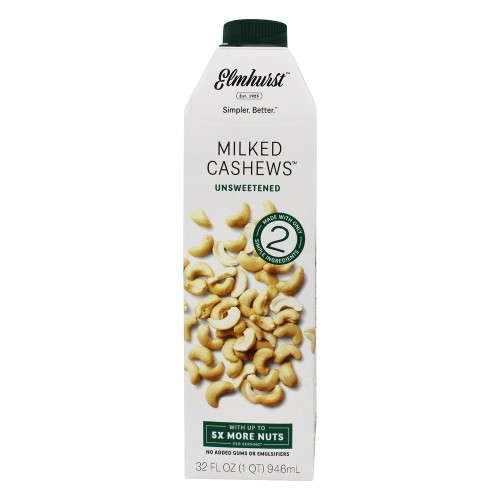 Elmhurst Unsweetened Milked Cashews Beverage