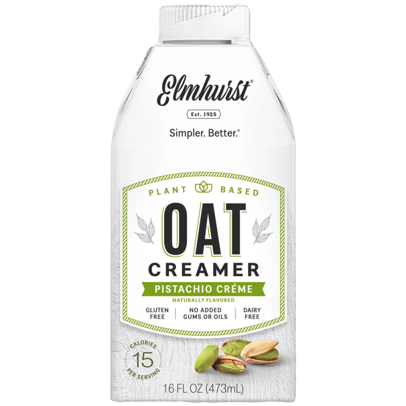 Elmhurst Oat Creamer Pistachio Creme