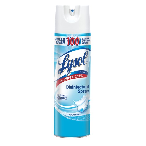 Lysol Disinfectant Spray, Crisp Linen, 12.5oz