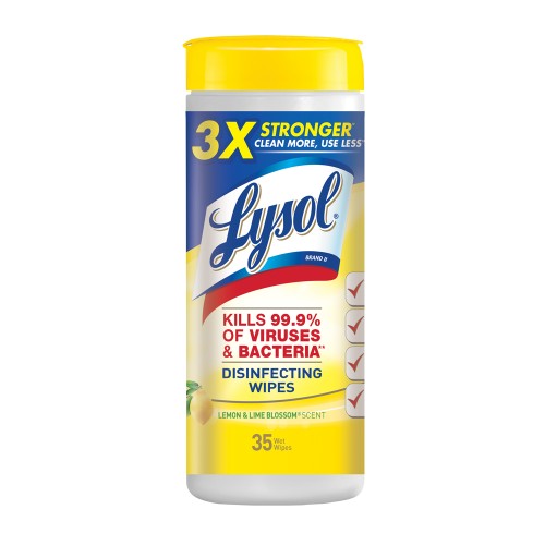 Lysol Disinfecting Wipes Lemon & Lime