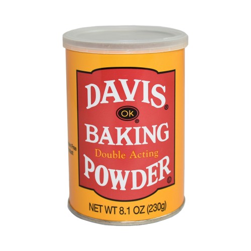 Davis Double Acting Baking Powder 8.1 oz