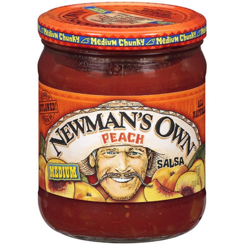 NEWMAN'S OWN PEACH SALSA