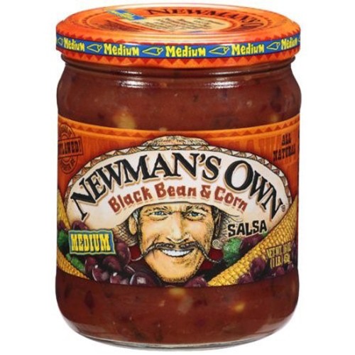 NEWMAN'S OWN BLACK BEAN & CORN SALSA