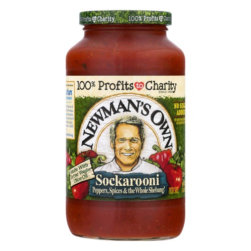 NEWMAN'S OWN SOCKAROONI PASTA SAUCE 24 OZ