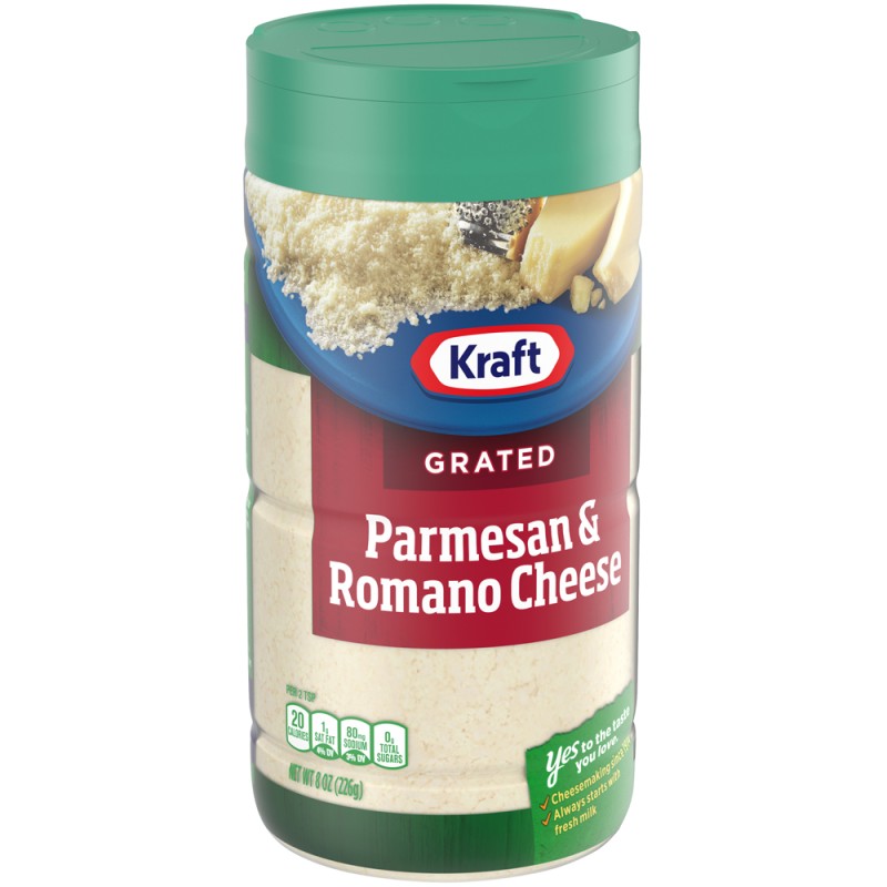 Kraft Grated Parmesan & Romano Cheese