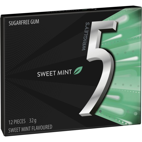 5 Gum Sweet Mint Sugarfree Gum