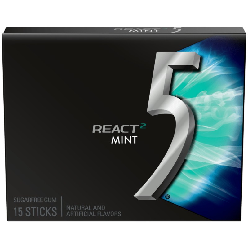 Wrigleys 5 React Gum Mint