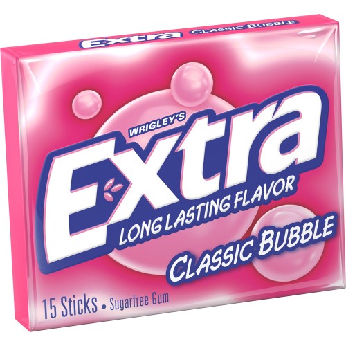 Wrigley's Extra Classic Bubble