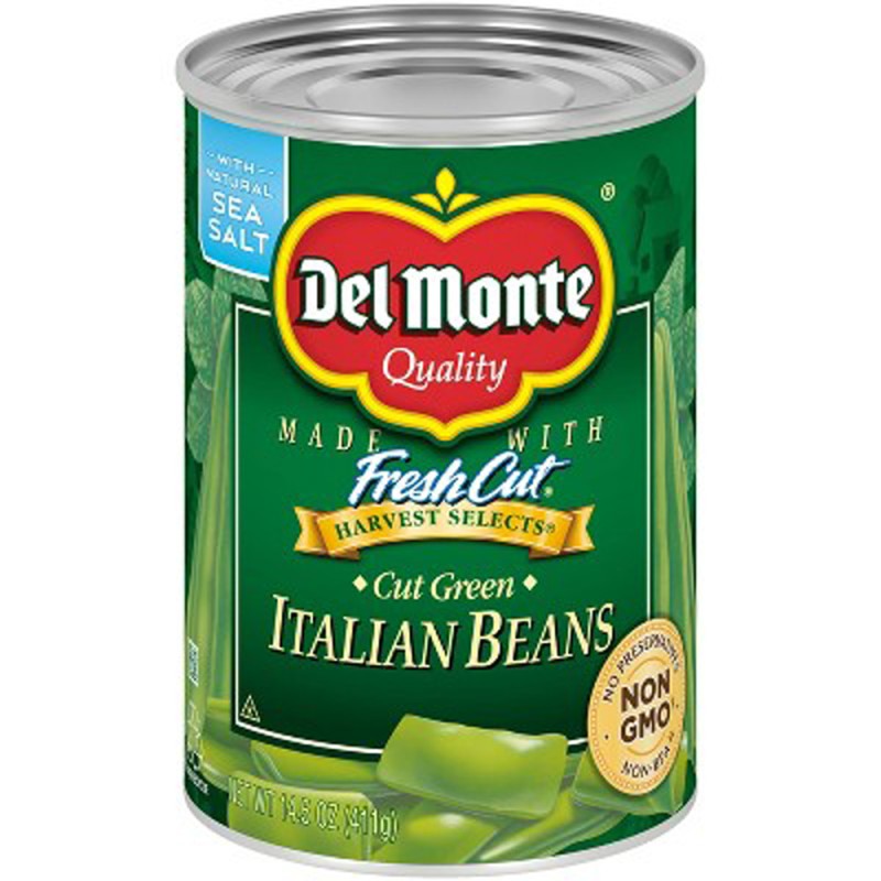 DELMONTE FRESH CUT WHOLE GREEN BEANS