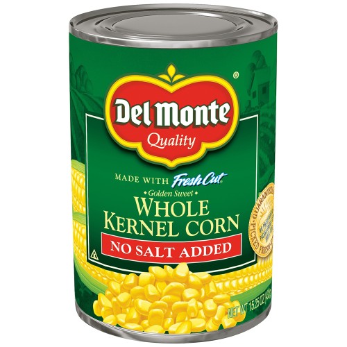 Delmonte Whole Kernel Corn No Salt