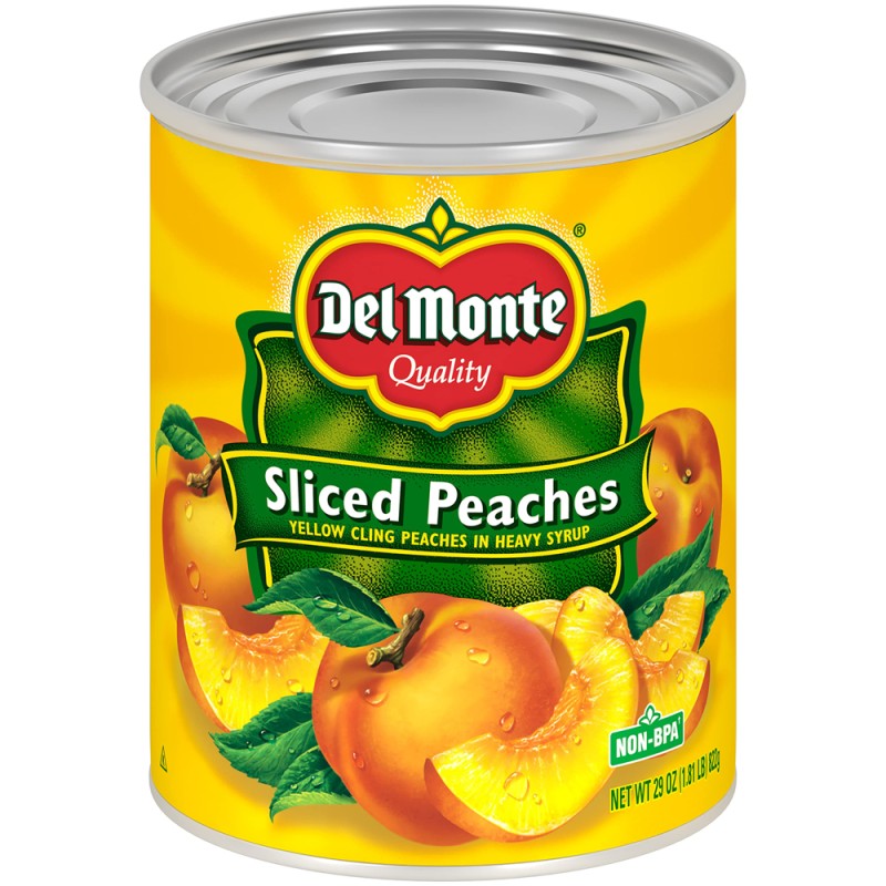 Del Monte Sliced Peaches in Heavy Syrup