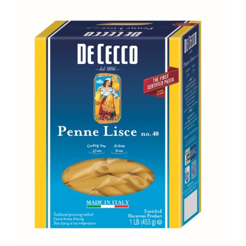 DeCecco Penne Lisce No. 40