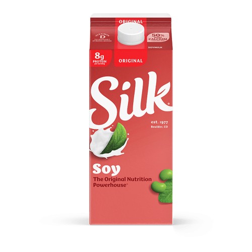 ORG SOY SILK NUTRITION