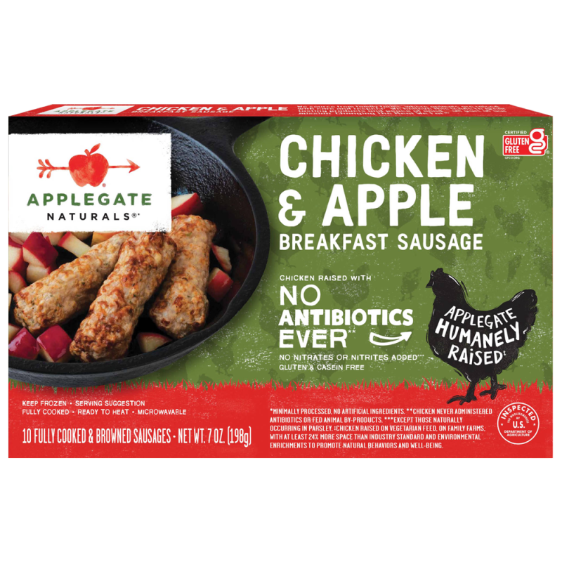 Applegate Chicken & Apple Breakfast Sausage