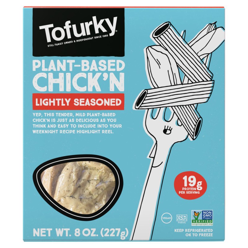 TOFURKY PLANT BASED CHICK'N LIGHTLY SEASONED