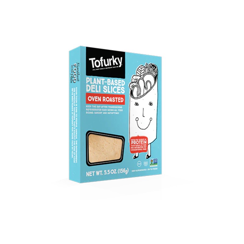 TOFURKY PLANT BASED DELI SLICES OVEN ROASTED