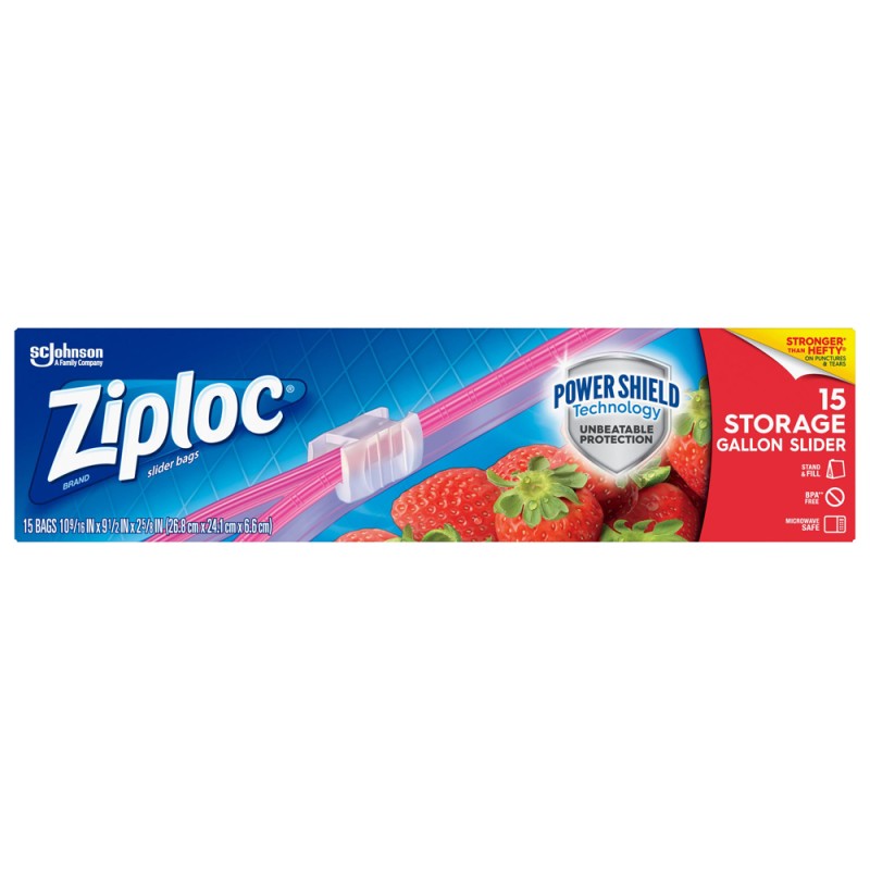 Ziploc Easy 15 storage bags